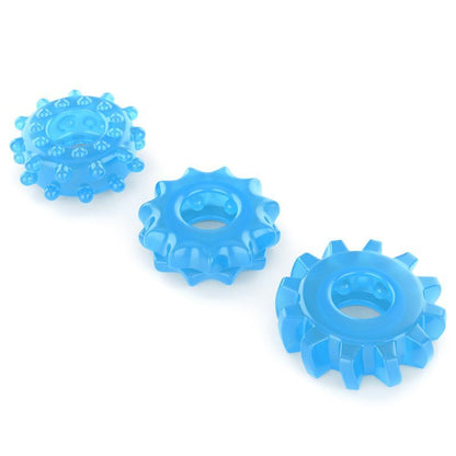 Lovetoy Lumino Play Penis Rings 3 Pc V1055-7ZT45891100120