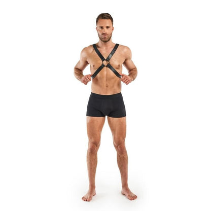 Bedroom Fantasies Lionel Bondage Harness Black V1055-7ZT45891100180