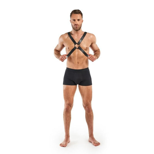 Bedroom Fantasies Lionel Bondage Harness Black V1055-7ZT45891100180
