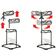 Samland Heavy Duty Three Tier Rotable Saddle Stand Saddle Rack V1060-105-21522