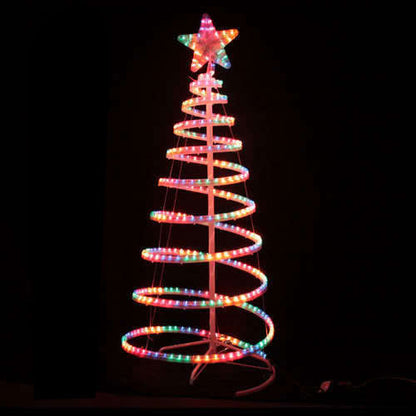Samland Led 145cm Rope Light Christmas Tree & Star Motif Xmas New V1060-11001TREE