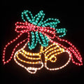 Samland Animated Flashing Bells Rope Motif Christmas Light Bell V1060-11009