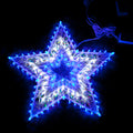 Samland 120 Led Blue/White Star Christmas Light V1060-120STAR-BW