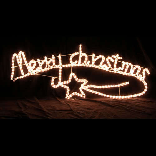 Samland Animated Merry Christmas Motif Rope Light W/ Controller V1060-14013