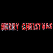 Samland Merry Christmas Commercial Led Light and Garland Display V1060-17025