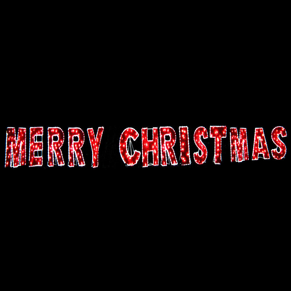 Samland Merry Christmas Commercial Led Light and Garland Display V1060-17025