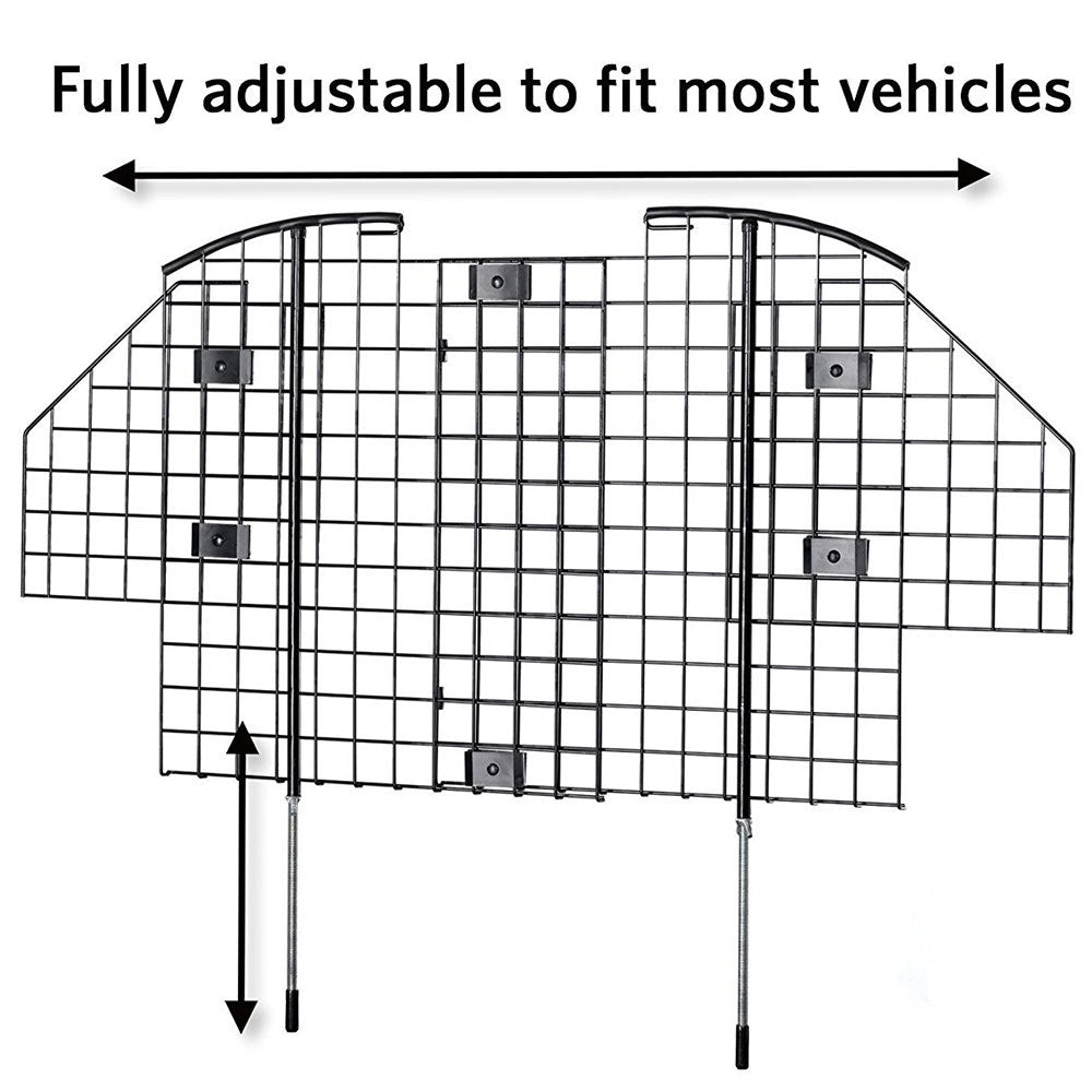 Samland Universal Pet Barrier Fence for Car Van 4WD Vehicles Duty Wire Mesh Car Guard V1060-21651