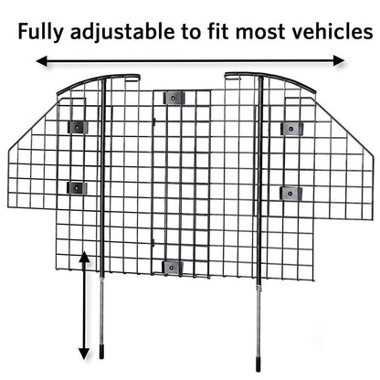 Samland Universal Pet Barrier Fence for Car Van 4WD Vehicles Duty Wire Mesh Car Guard V1060-21651