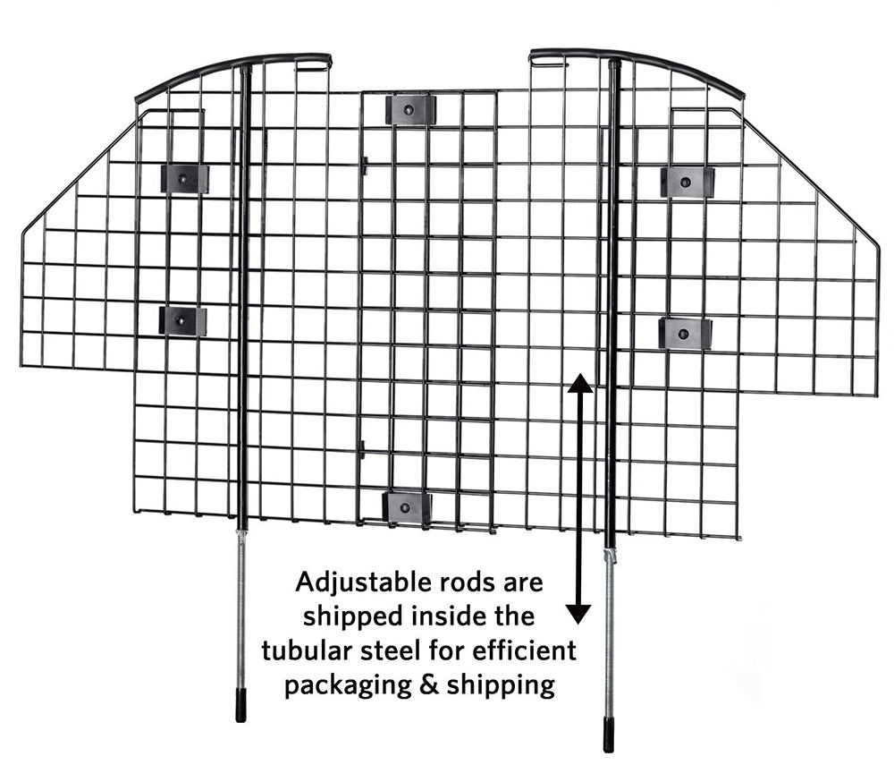 Samland Universal Pet Barrier Fence for Car Van 4WD Vehicles Duty Wire Mesh Car Guard V1060-21651