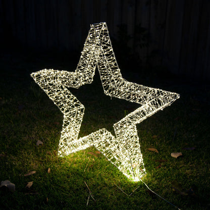 Samland 3D Frame Led Star Warm White for Christmas Decoration - 3DStar_L V1060-3DSTAR_L