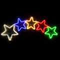 Samland 120x48cm Flex Neon Led Rope Light 5 Stars Christmas Decoration V1060-5STAR