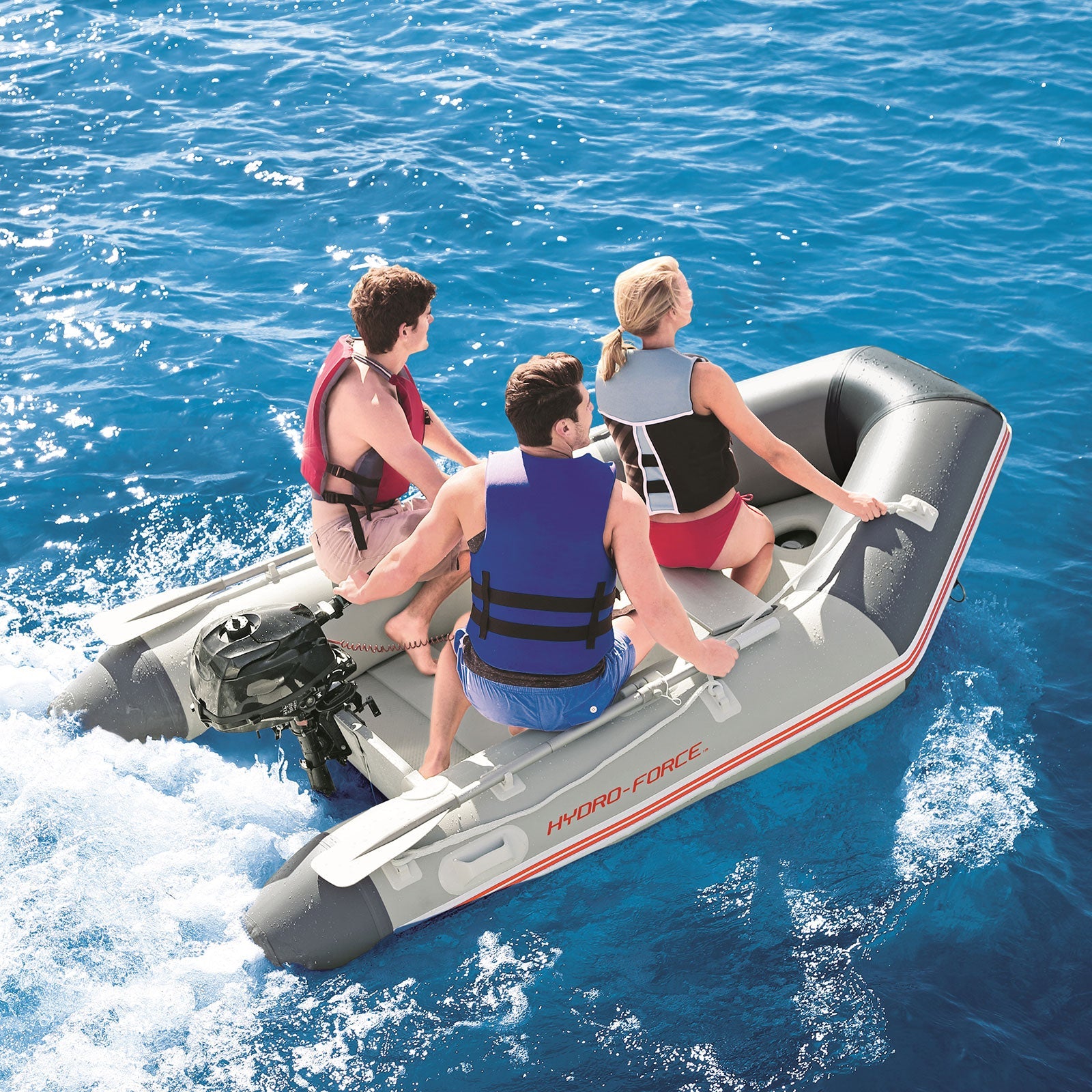 Samland Caspian PRO Inflatable Boat 4 Person (65047E) V1060-65047E