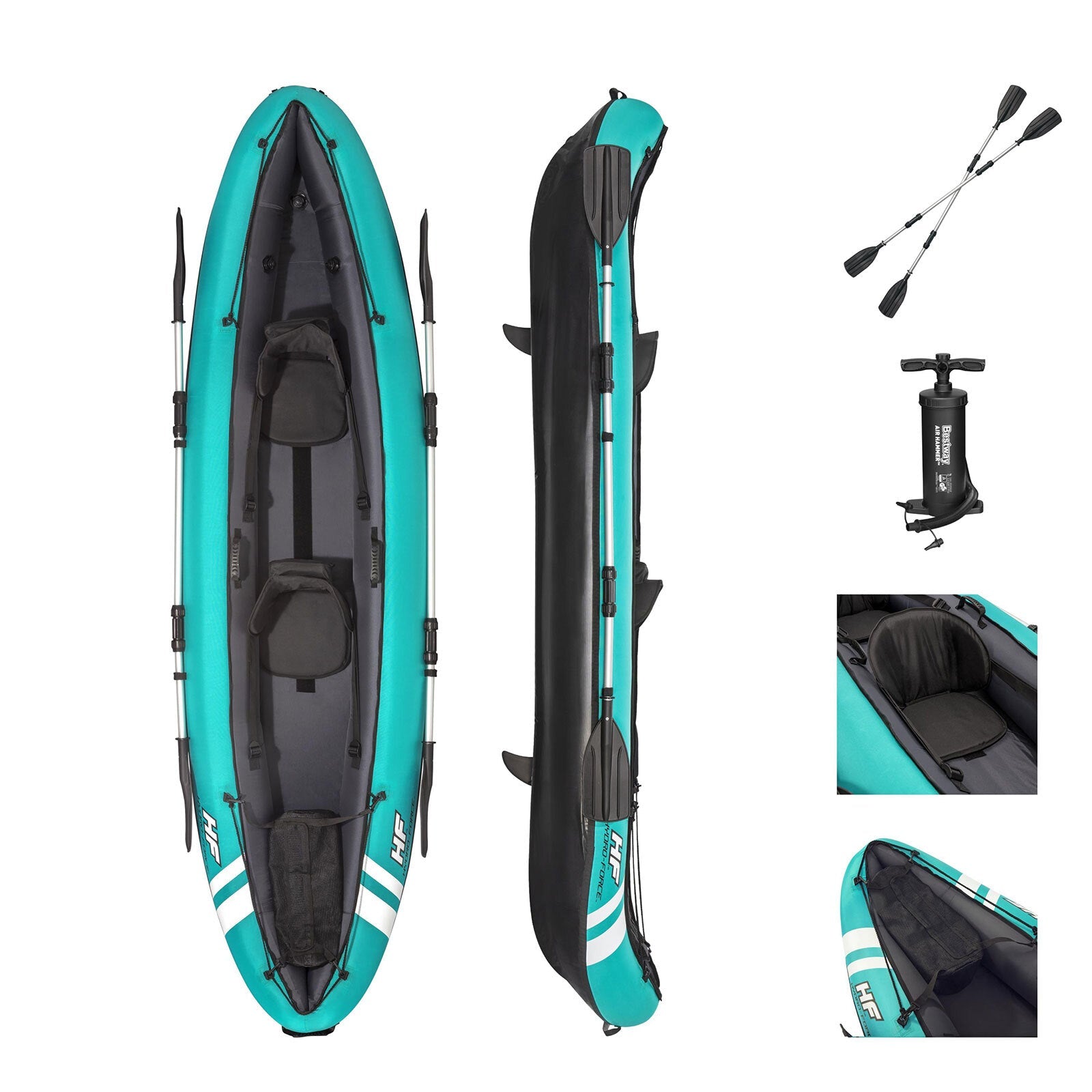 Samland Ventura X2 Double Kayak Inflatable 3.3M X 86CM (65052) V1060-65052