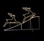 Samland Animated Running up Reindeer Rope Light for Christmas Decoration V1060-8030