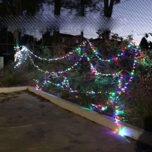 Samland 55M LED Christmas Fairy Light Clear String in Multi Color V1060-84500M