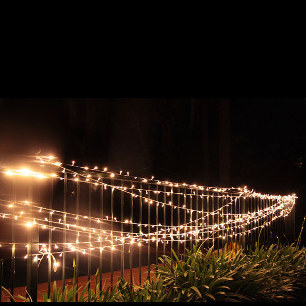 Samland 75m 700 LED Christmas Fairy Light Clear String in Warm White V1060-84700WW