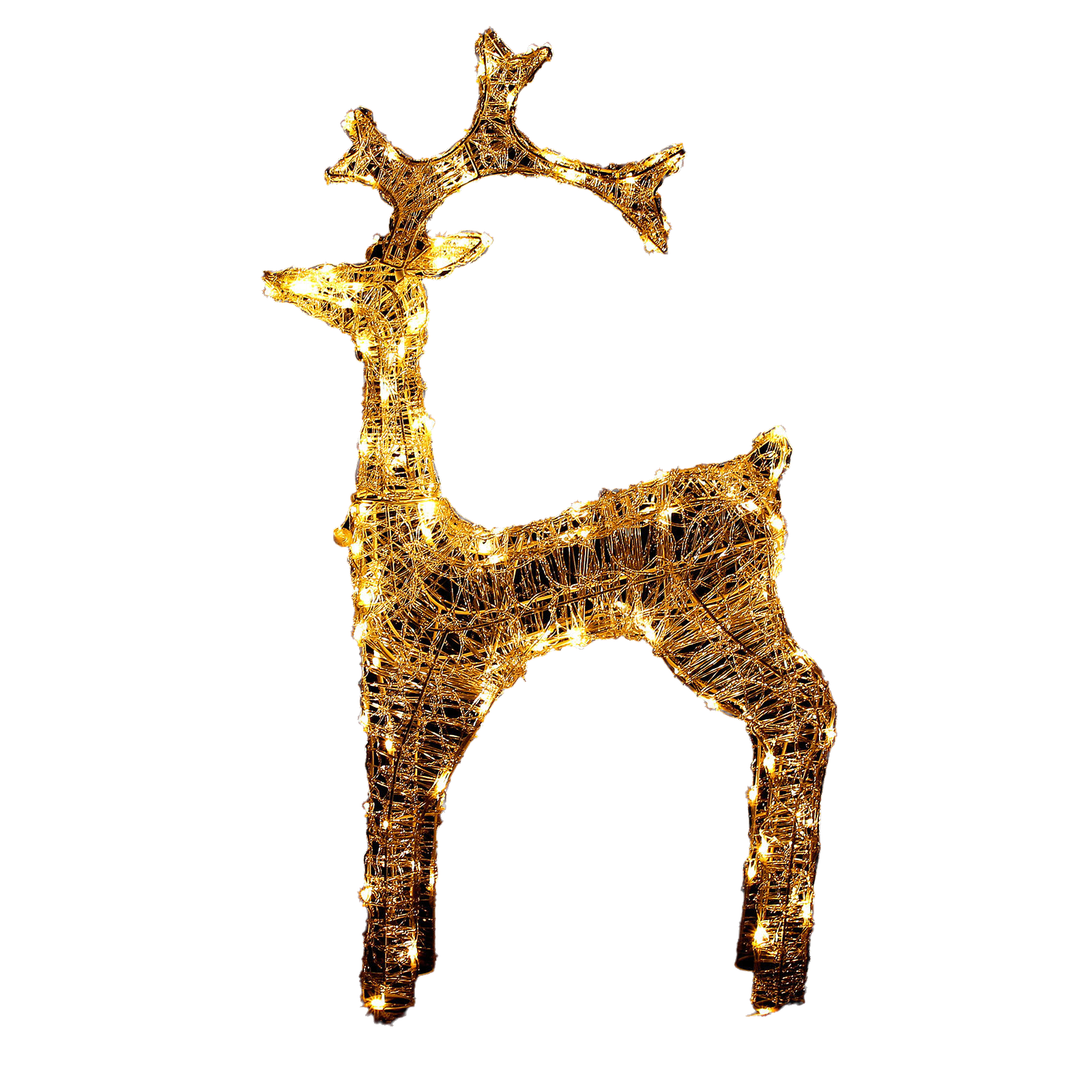 Samland Large Led Stag Reindeer for Christmas Decoration 110cm Height V1060-AR120WW