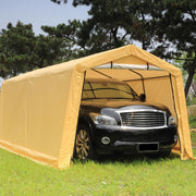Samland Portable Carport Garage Shelter Canopy Single Size 10x20FT V1060-AS1020