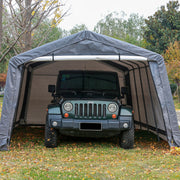Samland Portable Carport Garage Shelter Canopy Single Size 12x20FT V1060-AS1220