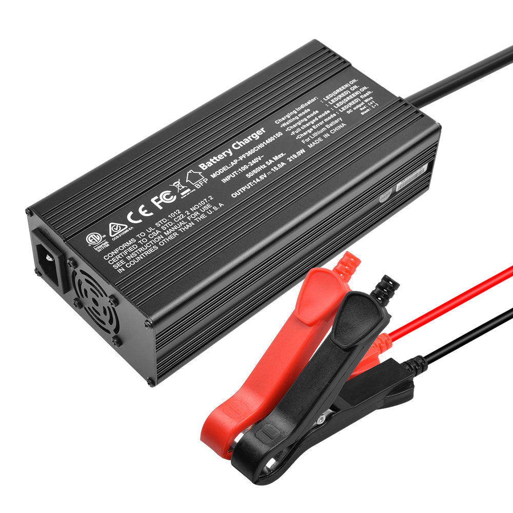Samland AC/DC 14.6V 15AMP Charger for Lithium Iron Phosphate(Lifepo4)Battery V1060-BCH15A