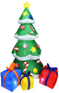 Samland 210CM INFLATABLE CHRISTMAS TREE WITH LED LIGHT V1060-BGW1948