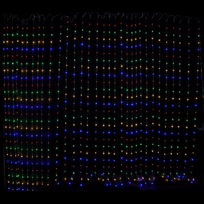 Samland 750 LED 620cmx240cm Copper Wire Curtain Light in Multi Colour V1060-CL750M
