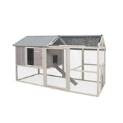 Removable Waterproof Roof Cover for Samland Large Wooden Backyard Chicken Coop DCN2512