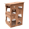 Samland CAT SCRATCHING CARDBOARD 4 LEVEL HOUSE V1060-DDG23