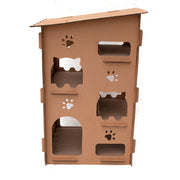 Samland CAT SCRATCHING CARDBOARD 4 LEVEL HOUSE V1060-DDG23