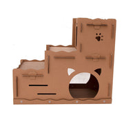Samland CAT SCRATCHING CARDBOARD 3 LEVEL HOUSE V1060-DDG24