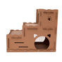 Samland CAT SCRATCHING CARDBOARD 3 LEVEL HOUSE V1060-DDG24