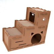 Samland CAT SCRATCHING CARDBOARD 3 LEVEL HOUSE V1060-DDG24