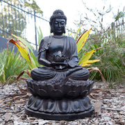 Samland BUDDHA SOLAR WATER FOUNTAIN WITH LED LIGHT V1060-F821