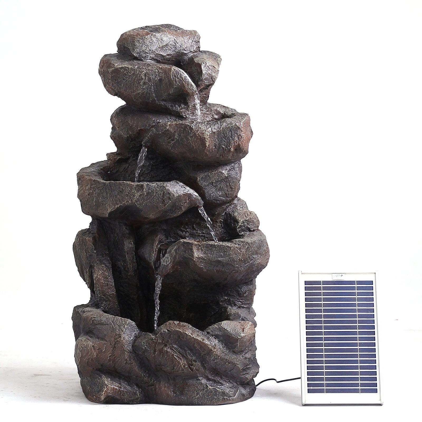 Samland GROTTO FALL SOLAR WATER FOUNTAIN WITH LED LIGHTS V1060-F951