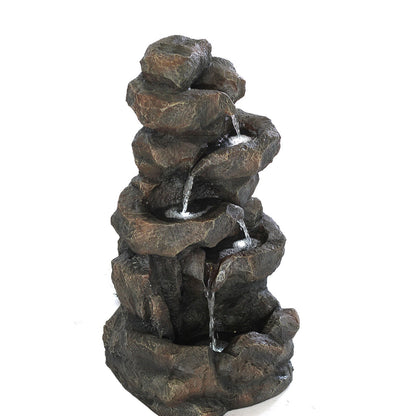 Samland GROTTO FALL SOLAR WATER FOUNTAIN WITH LED LIGHTS V1060-F951