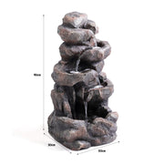 Samland GROTTO FALL SOLAR WATER FOUNTAIN WITH LED LIGHTS V1060-F951