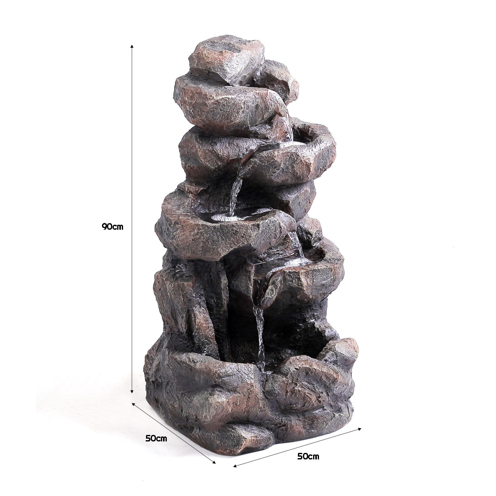 Samland GROTTO FALL SOLAR WATER FOUNTAIN WITH LED LIGHTS V1060-F951