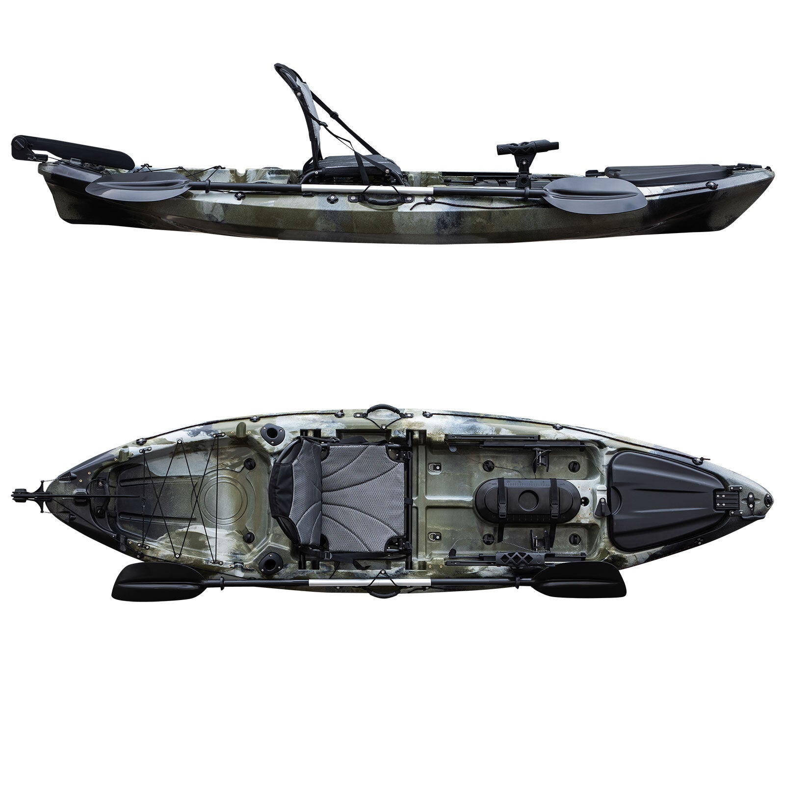 Samland Big Dace PRO 10FT Fishing Kayak Sit on Top (FKD360) V1060-FKD360