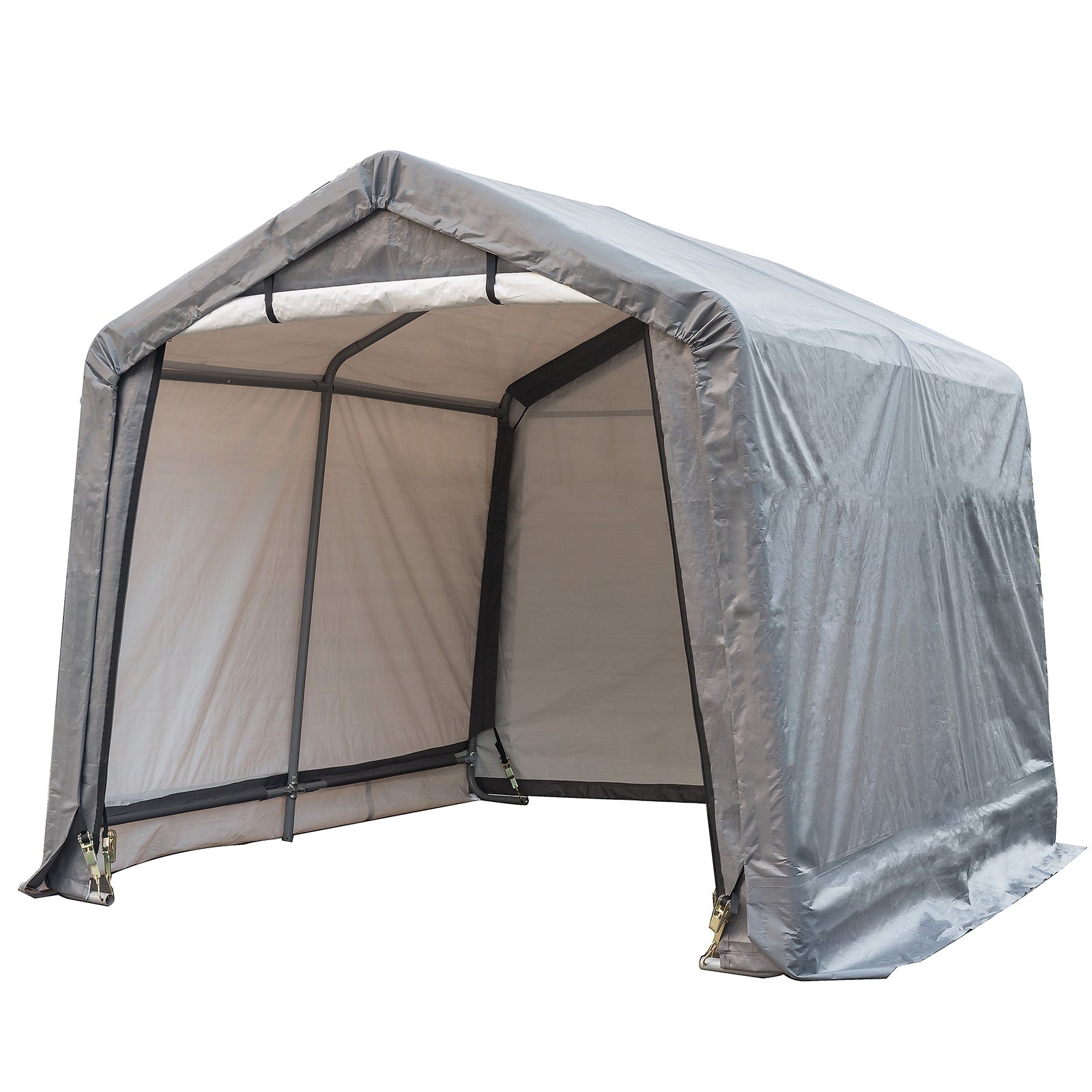 Samland Portable Storage Garage Shelter Size 8x8FT V1060-GS0808
