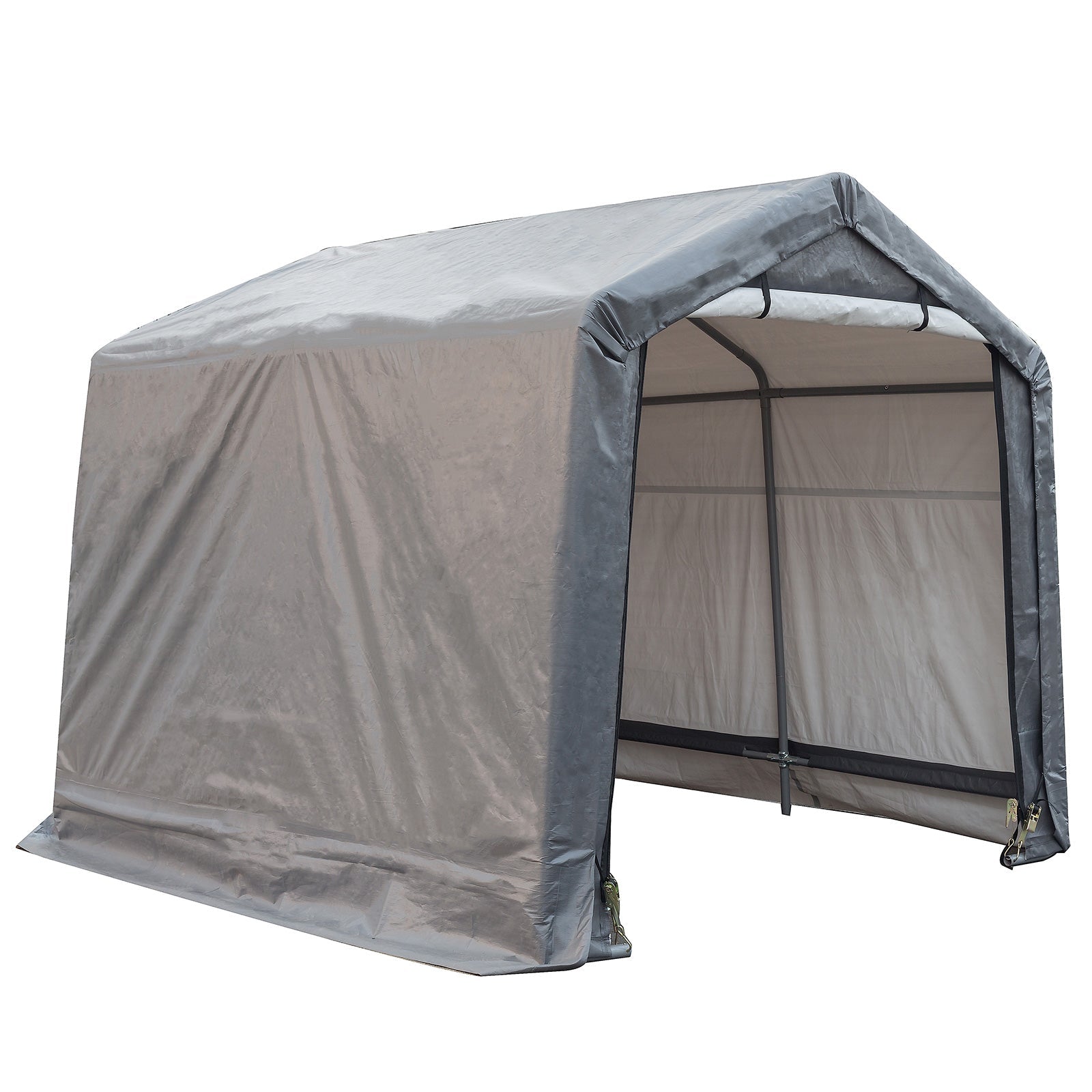 Samland Portable Storage Garage Shelter Size 8x8FT V1060-GS0808