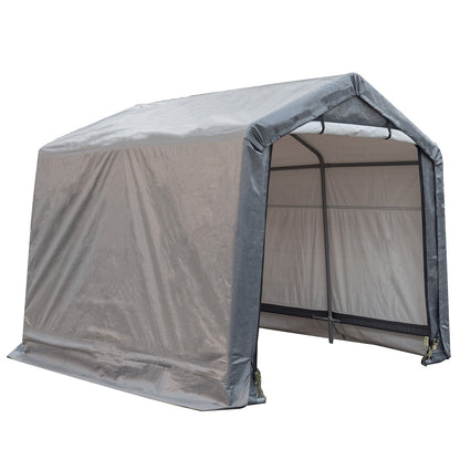 Samland Portable Storage Garage Shelter Size 8x8FT V1060-GS0808