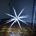 Samland 160 Led Blast Ice Star Ball Christmas Light Decoration White V1060-JD-BALL-160W