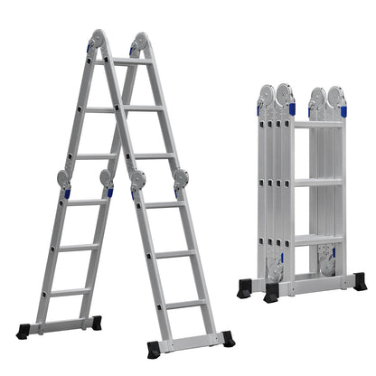 Samland 3.6M Multi-Purpose Aluminium Ladder - 4 X 3 Rungs-LA303 V1060-LA303