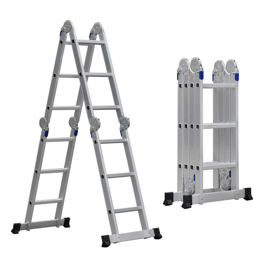 Samland 3.6M Multi-Purpose Aluminium Ladder - 4 X 3 Rungs-LA303 V1060-LA303