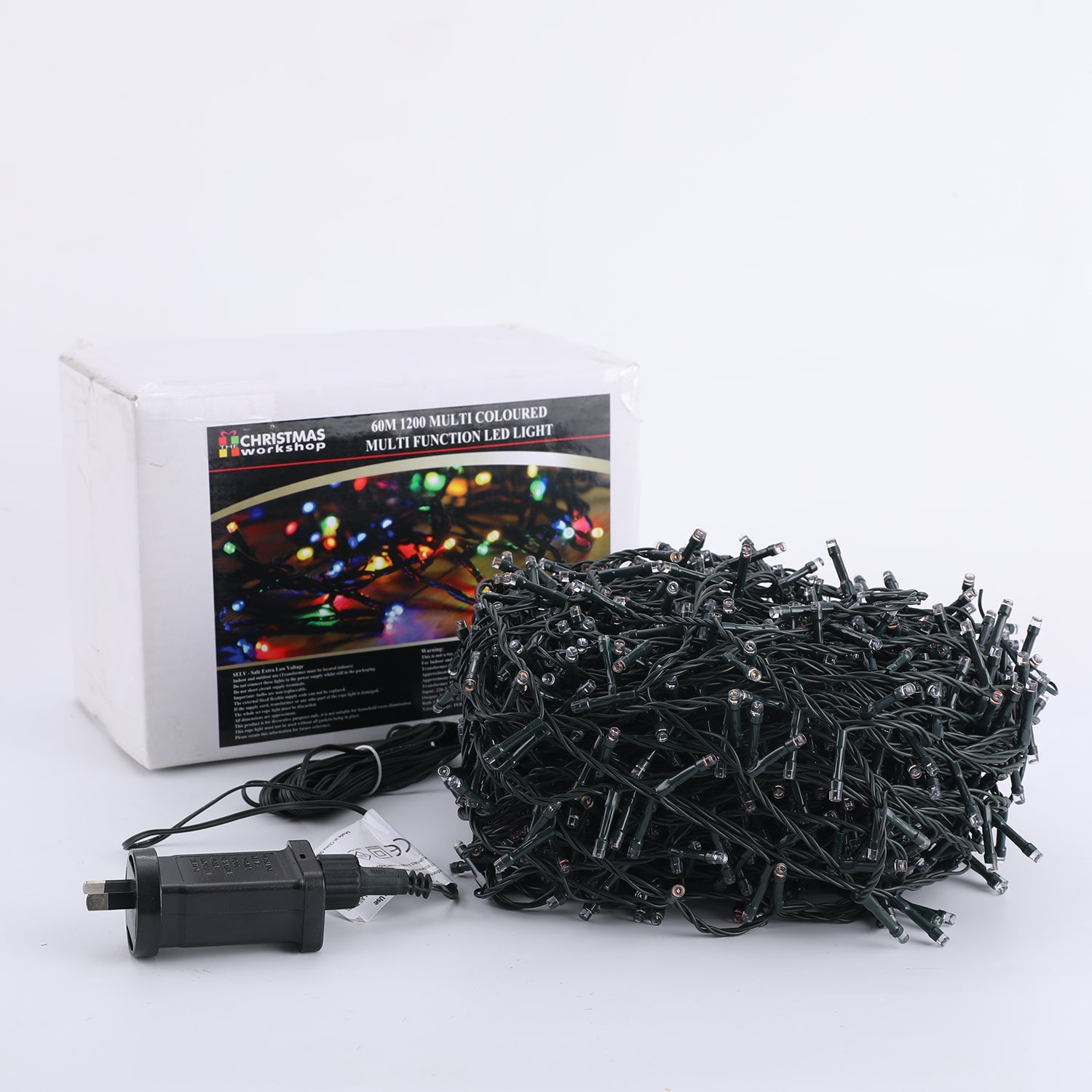 Samland 1200 Led Christmas Fairy Light Multi Colour V1060-LED1200-M