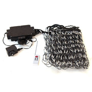 Samland 448 LED Programmable Scrolling Text Message Net Light 2m x 80cm in White V1060-LED448K-W
