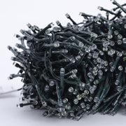 Samland 1200 Led Cluster Fairy Light Blue White For Christmas Decoration V1060-LEDCC1200-BW