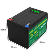 Samland 12V 7AH Deep Circle Lifepo4 Lithium Battery Rechargeable V1060-LF07