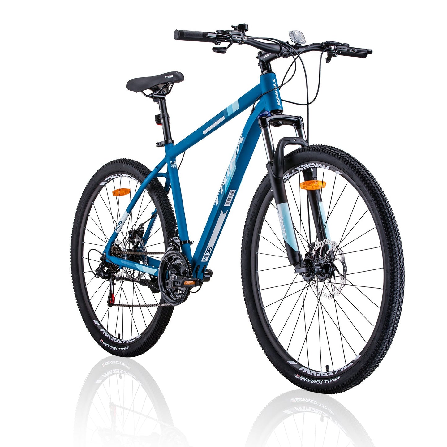 Samland M136 Pro 29ER 21 Speed Mountain Bike MTB 29" Wheel [Color: Blue/White] V1060-M136PRO_BLUE