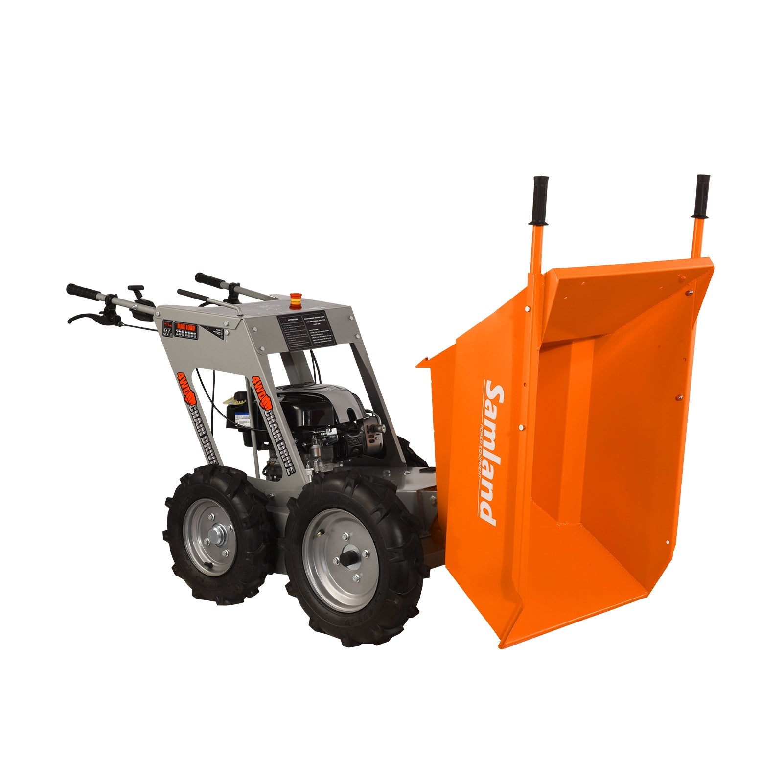 Samland Powered Wheelbarrow, Briggs & Stratton 5.5HP Engine MINI Dumper V1060-MD65BS